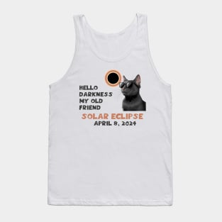 Solar eclipse April 8 2024 Tank Top